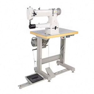 จักรเย็บผ้าอิเล็กทรอนิกส์แบบแขนยาวเดี่ยวสำหรับงานหนัก พร้อมระบบป้อนผ้าแบบคอมพาวด์ฟุต สำหรับเย็บหมวก เต็นท์ และกระเป๋า - Product Image 2