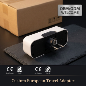 Adaptateur de voyage multi-pays ZHNL 250V 16A à 3 prises, convertisseur de prise robuste compatible avec les prises EU/<span class=keywords><strong>FR</strong></span>/DE/IT, certifié CE - Product Image 4