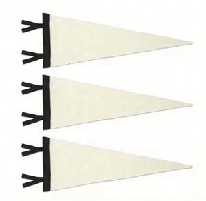 Banderoles triangulaires en feutre pour universités, impression numérique personnalisable professionnelle, portables, imperméables et écologiques - Product Image 5