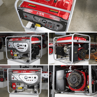 Générateur à essence ZUJI 12000T 8kW double tension 230V/400V, moteur en cuivre pur, puissance nominale 8kW, puissance maximale 8,5kW, moteur portable haute performance