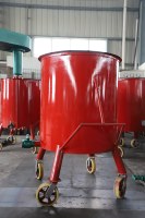 Cuve de mélange industrielle avec agitateur pour matériaux composites