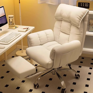 Muebles modernos de alta calidad, <span class=keywords><strong>silla</strong></span> ergonómica de oficina Boss gruesa de cuero multifuncional para el hogar - Product Image 5