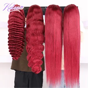 Итальянские парики 99J с завитыми волнами, 24 дюйма, 100% человеческие волосы, парики из натуральных волос без клея, из светлых волос, для черных женщин, с водяными волнами