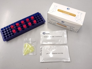 Nhanh chóng chẩn đoán Dải <span class=keywords><strong>CPL</strong></span> dawnsnail Vet Cassette canine tụy lipase thú y nhanh chóng Kit kiểm tra cho chó - Product Image 3