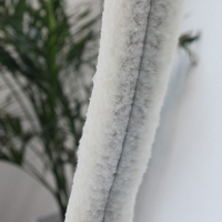 Miroir Ondulé 160*60 en Polaire Teddy, Style Art Déco, pour Chambre, Dressing, Maison