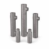 Connecteur de manchon de coulis avec revêtement en zinc pour l'assemblage de barres en béton armé et les ports d'injection dans l'installation de la construction