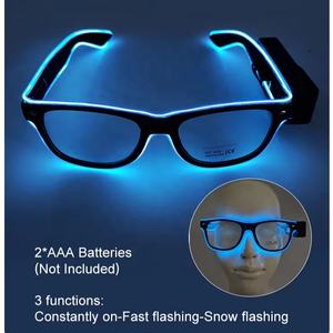 Lunettes de soleil fluorescentes LED lumineuses à la mode pour les fêtes Lunettes de soleil LED pour hommes et femmes pour les fêtes - Product Image 5