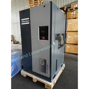 เครื่องอัดอากาศขนาดเล็ก <span class=keywords><strong>Atlas</strong></span> <span class=keywords><strong>Copco</strong></span> รุ่น <span class=keywords><strong>GA</strong></span> <span class=keywords><strong>11</strong></span> VSD+ ระบบควบคุมความเร็วรอบอัจฉริยะ ประหยัดพลังงาน - Product Image 1