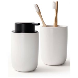 Hot-selling Nordic Design 4PCS Ceramic <b>Bathroom</b> <b>Accessory</b> Set <b>Bathroom</b> Product <b>Accessories</b> - Product Image 1