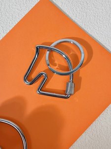 دبوس سنابر سلسلة مفاتيح من الفولاذ المقاوم للصدأ مربع أو دائري قفل قفل سلك القفل Clevis قفل علامة التبويب دبوس للمقطورة - Product Image 2