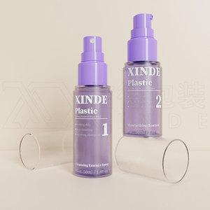 Bouteille de pulvérisation de toner cosmétique personnalisée XINDE, bouteille de pulvérisation désinfectante pour les mains, bouteille de pulvérisation à fine brume avec pompe PET 30ml 50ml - Product Image 4