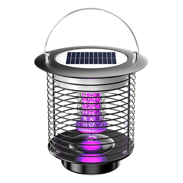 Уличная декоративная водонепроницаемая лампа от комаров на солнечной батарее