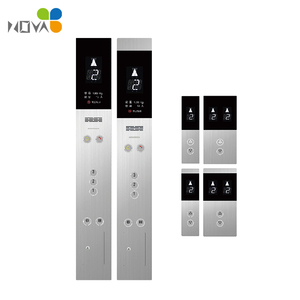 Panel de puerta de <span class=keywords><strong>ascensor</strong></span> de acero inoxidable de diseño moderno a <span class=keywords><strong>precio</strong></span> de fábrica NOVA con botón de <span class=keywords><strong>ascensor</strong></span> COP LOP montado en la pared - Product Image 1