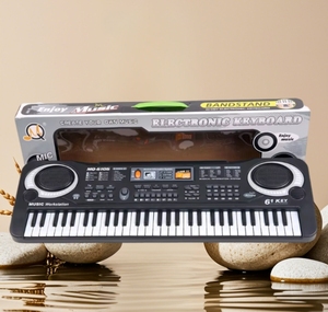 คีย์บอร์ด MQ-6106 61 คีย์ 6 <span class=keywords><strong>เพลง</strong></span>เดโม 16 เสียง รุ่นขายดี มีหลายแบบให้เลือก - Product Image 5