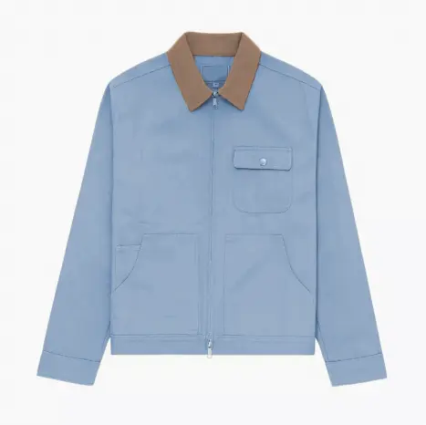 man cotton canvas overalls custom denim collars jacketed workwear collar collarless twill men canvas jacket