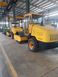 Construction Machinery Fully Hydraulic Road <b>Roller</b> Compactor 8ton Capacity Single Double Drum Vibratory <b>Roller</b> Core Pump - Product Image 2