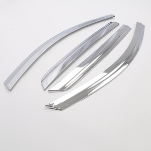Pare-pluie WZXD, nouvelle arrivée, accessoires extérieurs pour voiture, ABS chromé de haute qualité, 2018 pour Wigo - Product Image 4