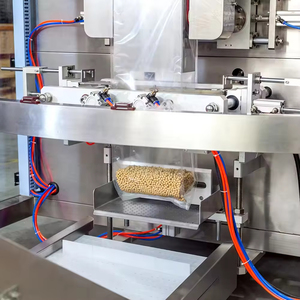Máquina automática de embalaje de carne de soja para aperitivos, golosinas para mascotas, bolsa con cremallera, Doypack, máquina empacadora de pesas multicabezales - Product Image 4