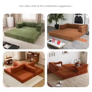 مريحة مضغوطة متينة قابلة للتحويل في غرفة المعيشة وغرفة العائلة للراحة والأناقة - Product Image 2