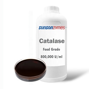 Líquido de catalasa de alta actividad 800000 U/ml de grado alimenticio Aspergillus Niger Catalasa Enzima para eliminación de H2O2 para gluconato y aguas residuales - Product Image 1
