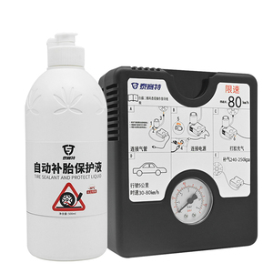 Kit <span class=keywords><strong>de</strong></span> Inflado y Sellado <span class=keywords><strong>de</strong></span> Neumáticos TYRESEALANT OEM, Reparación Automática con Inflado, No Corrosivo, Reparación Rápida en 3-5 Minutos para Neumáticos Sin Cámara - Product Image 2