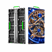 Écran LED d'intérieur et d'extérieur à louer P2.6 P3.91 certifié CE RoHS FCC avec cabinet moulé sous pression pour stand DJ, événements et spectacles