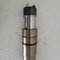 Inyector de Combustible con Juego de Tubos para ISX15 QSX15, INYECTOR DE COMBUSTIBLE 2897320 4384363 5579419, Conector de Suministro de Inyector para Motor Diésel, Boquilla