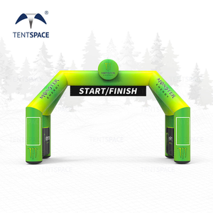 <span class=keywords><strong>ซุ้ม</strong></span>โค้งเป่าลม 4 ขา 4 เสา พร้อมไฟ LED กันน้ำและทนทานต่อสภาพอากาศ สำหรับงานอีเว้นท์ วิ่งแข่ง และเทศกาล พร้อมโลโก้สั่งทำ - Product Image 3