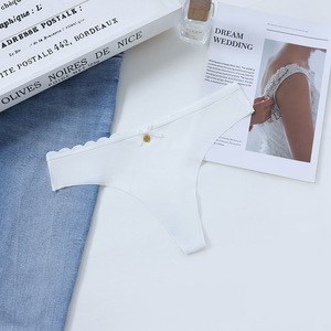 Nuevas bragas sexys de una pieza, transpirables, de diseño minimalista, sin costuras, cómodas, ropa interior femenina, tanga a rayas para chicas sexys - Product Image 3