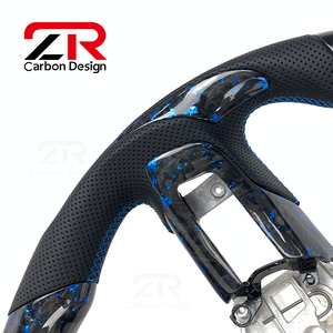 Volante de Fibra de Carbono Forjado para <span class=keywords><strong>Ford</strong></span> <span class=keywords><strong>Mustang</strong></span> 6th S550 <span class=keywords><strong>GT</strong></span> <span class=keywords><strong>350</strong></span> 500 <span class=keywords><strong>Shelby</strong></span> 2015 2016 2017 2018 2019 2020 2021 2022 2023 - Product Image 6