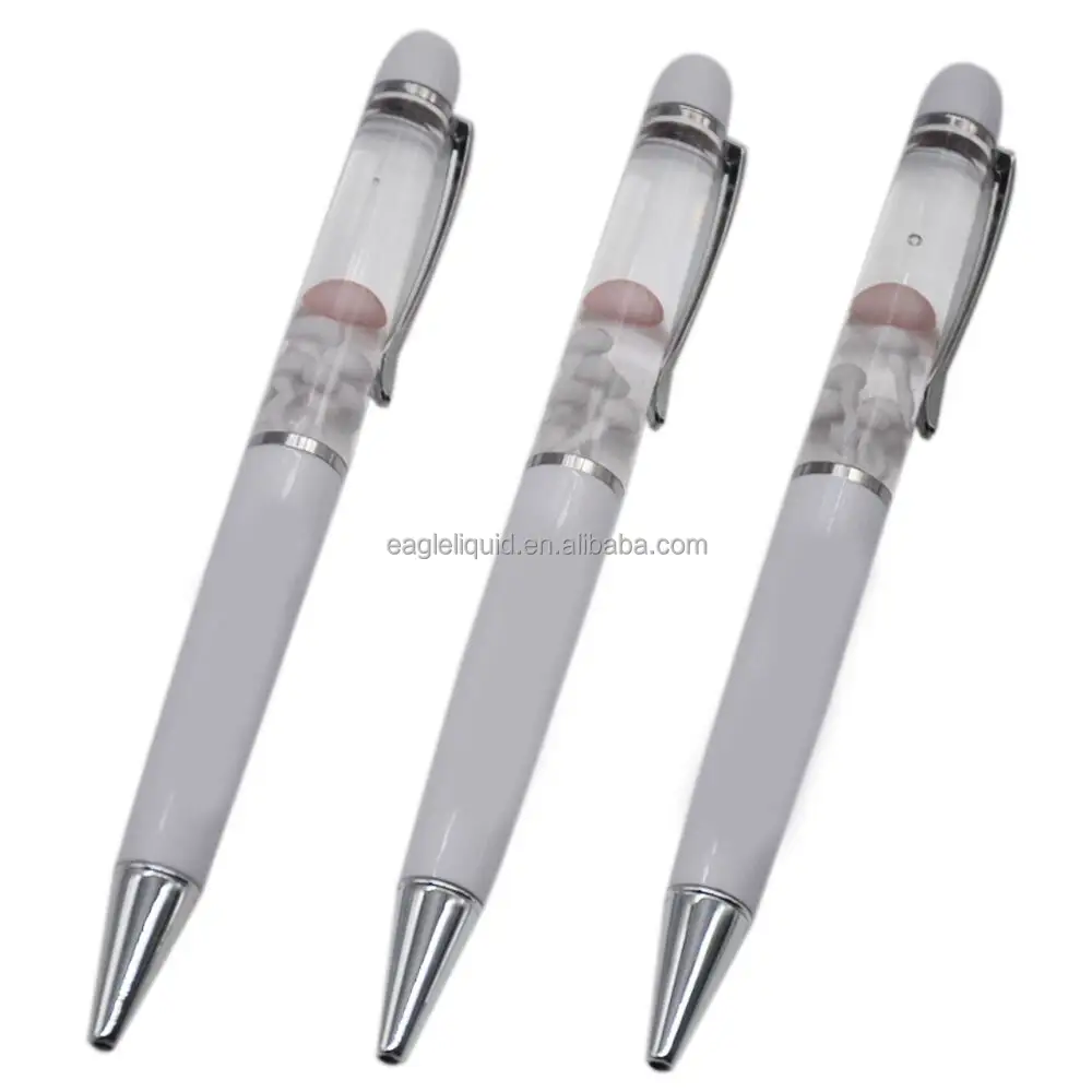 Werbung Neuheit Floating Pen Kunden spezifischer Kugelschreiber 3D Egg Sperm Floater Floating Pen