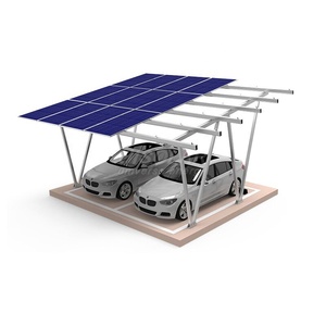 Système de montage solaire en aluminium UISOLAR, <span class=keywords><strong>poteaux</strong></span> et structure de <span class=keywords><strong>carport</strong></span>, panneaux solaires pour parking, carports en acier - Product Image 1