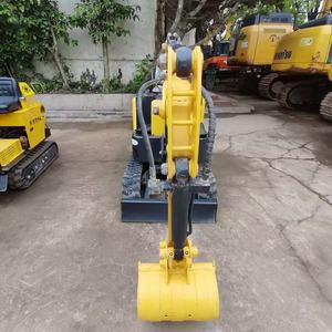 Mini-excavatrice sur chenilles Kobelco SK10SR d'occasion, 1 tonne, hydraulique, faible nombre d'heures, pour travaux de jardinage et de construction, en stock - Product Image 2