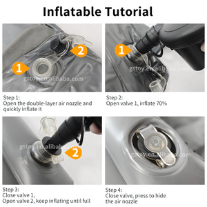 Giường ngủ du lịch bơm hơi cho trẻ em, bộ nệm hơi phủ nhung, giường ngủ di động, nệm hơi có bơm điện - Product Image 6