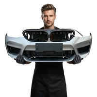 Ensemble complet de pare-chocs avant pour BMW M5 F90, support de radiateur, ventilateur de refroidissement du condenseur