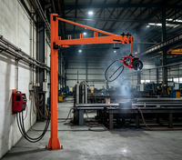 Bras de soudage télescopique : 180 °   Extension rotative fluide, longueurs personnalisables de 3 à 6 m, soudure auxiliaire pour la fabrication métallique