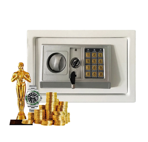 Mini Safe <b>Box</b> Electronic Digital <b>Lock</b> Yellow Cube Shape for Home Office Jewelry Cash Storage - Product Image 2