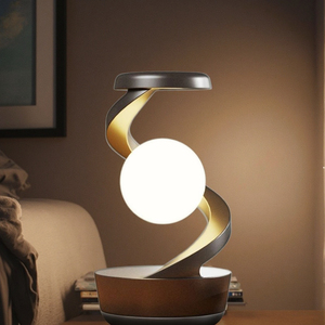 Sáng tạo không dây sạc RGB bầu không khí ánh sáng xoay hệ thống treo điện thoại di động sạc nhanh trong nhà cạnh giường ngủ đèn bàn - Product Image 4