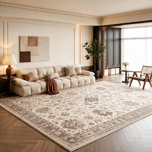 <span class=keywords><strong>Tappeto</strong></span> in Stile <span class=keywords><strong>Etnico</strong></span> Mediorientale, Grande <span class=keywords><strong>Tappeto</strong></span> Turco in Poliestere, Realizzato a Macchina con Pelo Bouclé - Product Image 5
