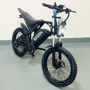 Bicicleta Eléctrica de Montaña OEM de 52V25Ah, Tipo Fat Bike, 7 Velocidades, Suspensión Completa, Frenos de Disco Hidráulicos - Product Image 1