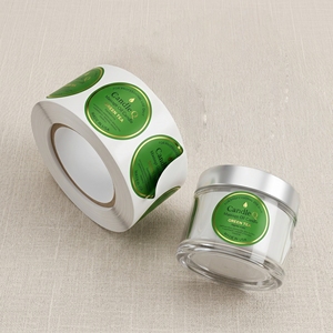 Etiquetas de papel de botella con logotipo de producto cosmético personalizado, papel de vinilo, pegatina dorada, impresión adhesiva, Impresión de etiquetas impermeables - Product Image 1