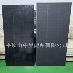 แผงโซลาร์เซลล์สีดำทั้งหมด 135W 182 มม.x182 มม. เซลล์ HPBC กระจกสองชั้น - Product Image 1