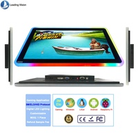 Nuevo Monitor Táctil Capacitivo LED de 24 Pulgadas con Interfaz USB/DVI/Seriel, Pantalla HD, Monitor Portátil para Juegos - Marca OEM