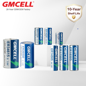 แบตเตอรี่ลิเธียมหลัก GMCELL รุ่น AA ER14505 LS14500 TL-5903 3.6V 2400mAh แบตเตอรี่ลิเธียม ER14500 - Product Image 5