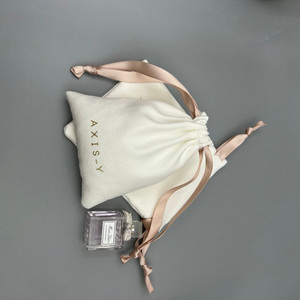Pochette en velours de haute qualité pour rouge à lèvres, emballage cosmétique, masseur Guasha, sac de rangement pour bijoux, logo personnalisé disponible - Product Image 5