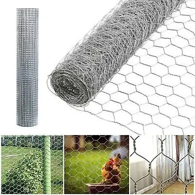 4x4 hot dipped Galvanized Pvc Coated Chicken rabbit poultry Chicken Mesh Hexagonal Wire Fence