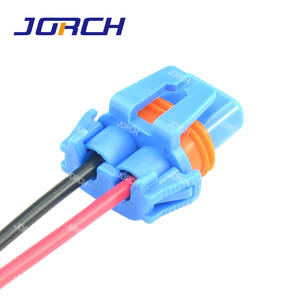 2-polige Buchse Wasserdichter Auto-Kabelbaum stecker DJ9066 - Product Image 4