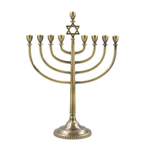 Jüdische 9 Kerze Menorah Chanukka Chanukka Menorah