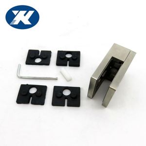 Vòi hoa sen rắn đúc thép không gỉ vuông ban công lan can cầu thang lan can kính sửa chữa kẹp chủ - Product Image 3