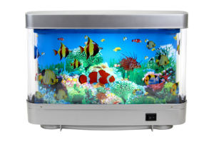 3D Discovery Kids Marine LED Lámpara giratoria Ocean Aquarium Picture Motion Lámpara móvil Night Light Tropical Fantasy - Product Image 5